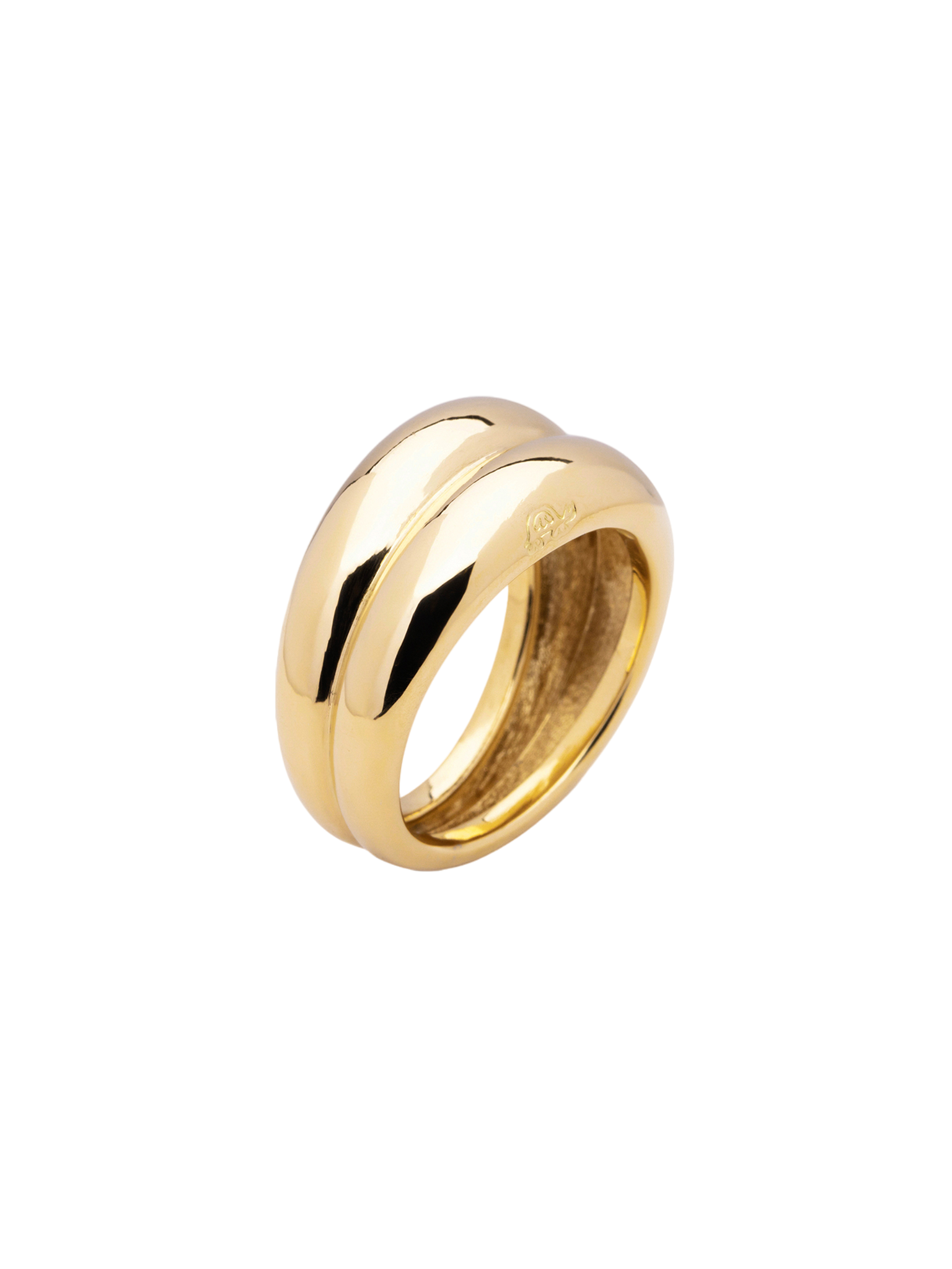 Small Nubo ring in 18k yellow gold